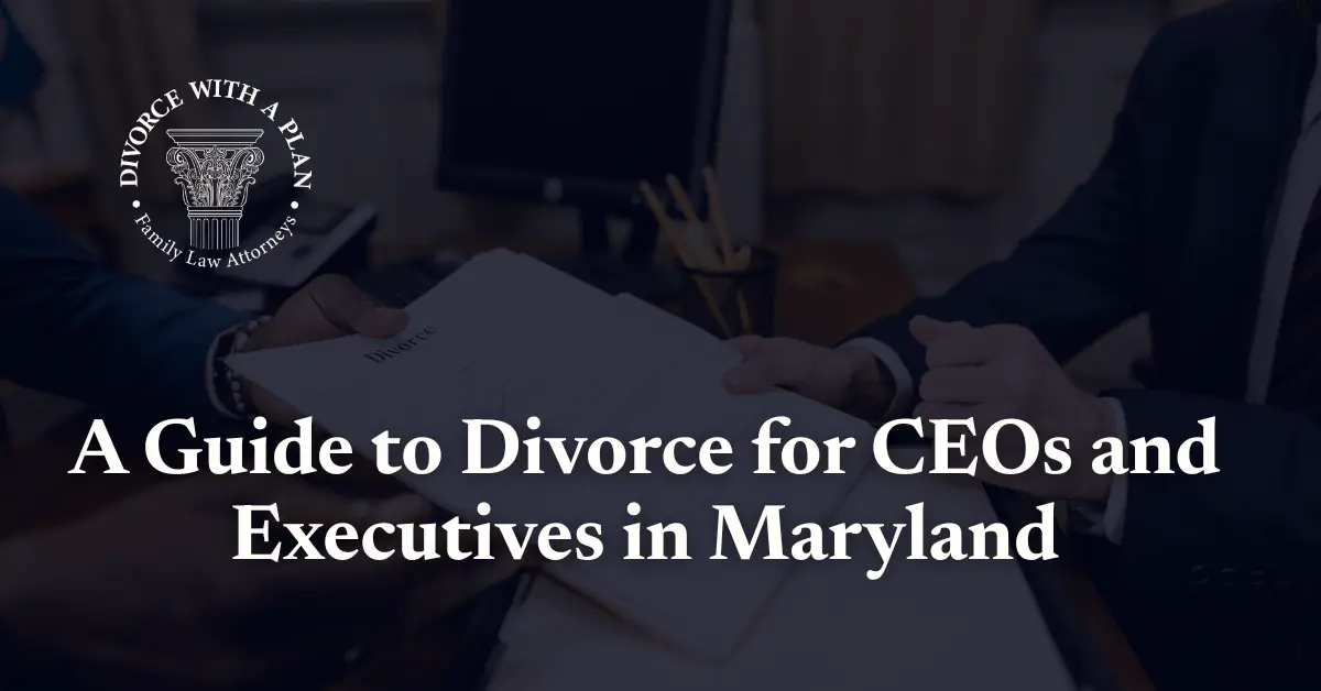 A Guide to Divorce for CEOs and Executives - Divorce with a plan