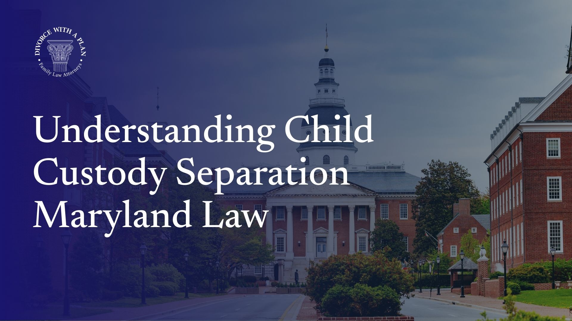 child custody separation Maryland