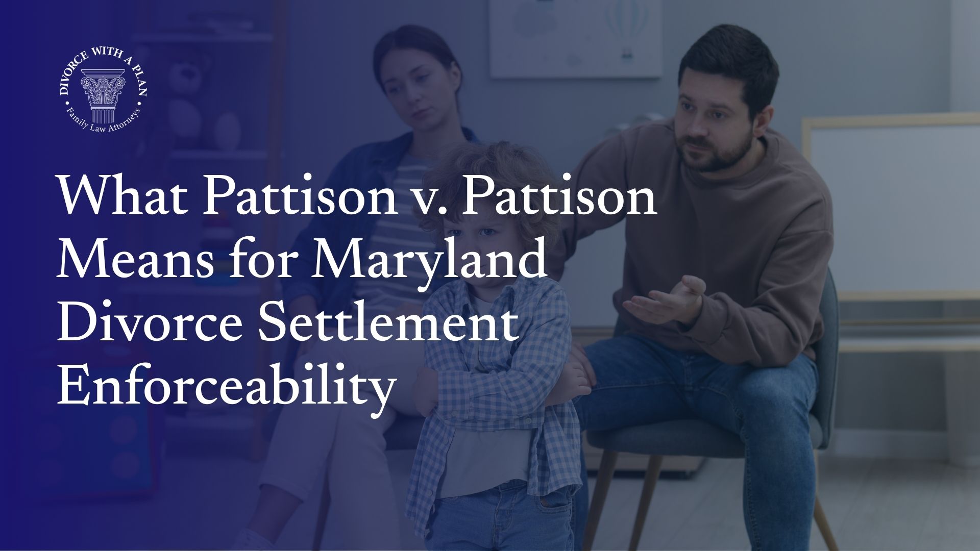 maryland divorce settlement enforceability