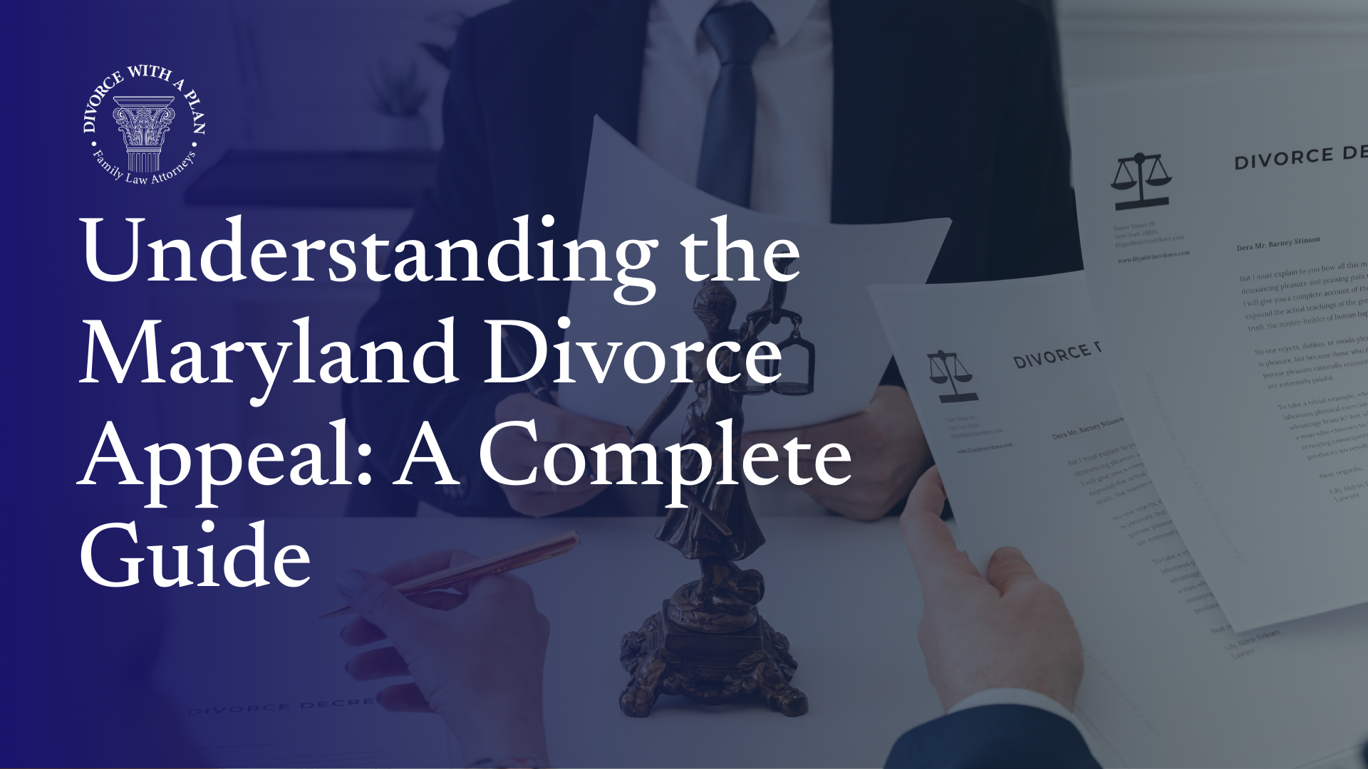 Maryland divorce appeal