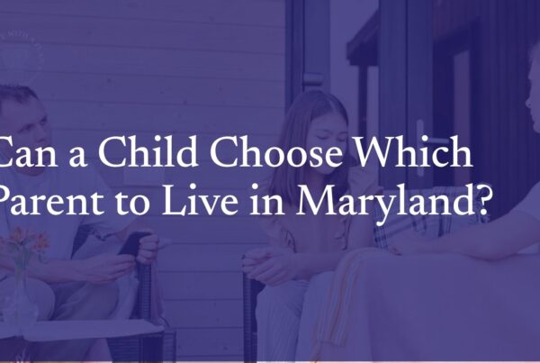 can a child choose