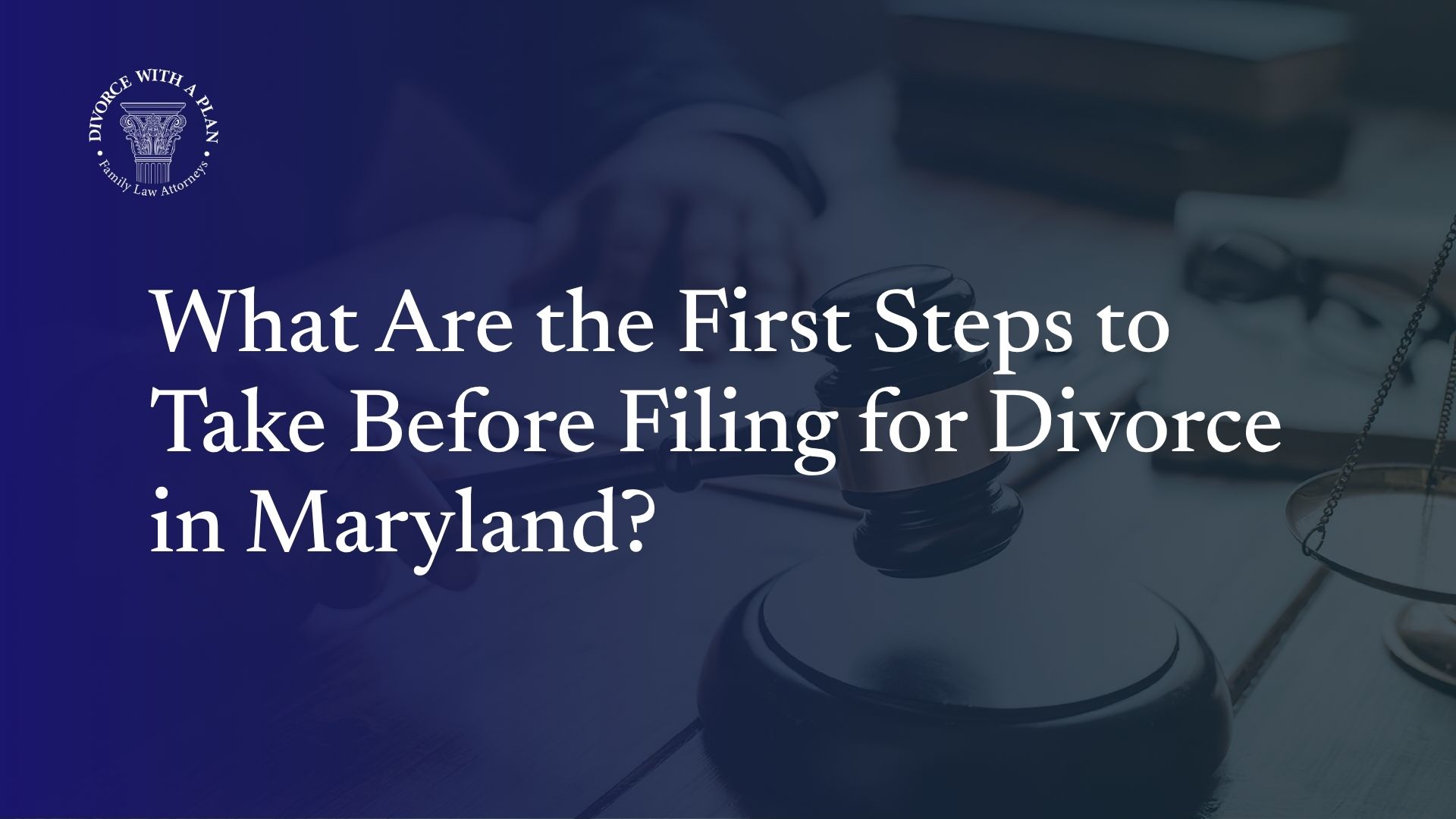 filing for divorce in maryland