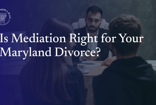 mediation for maryland divorce