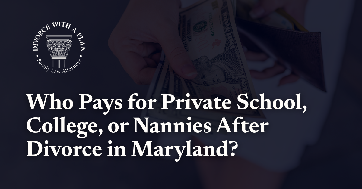 who pays after divorce - Divorce With A Plan